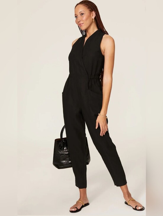Joie Pants - Joie Black Lucie Jumpsuit Women Size M